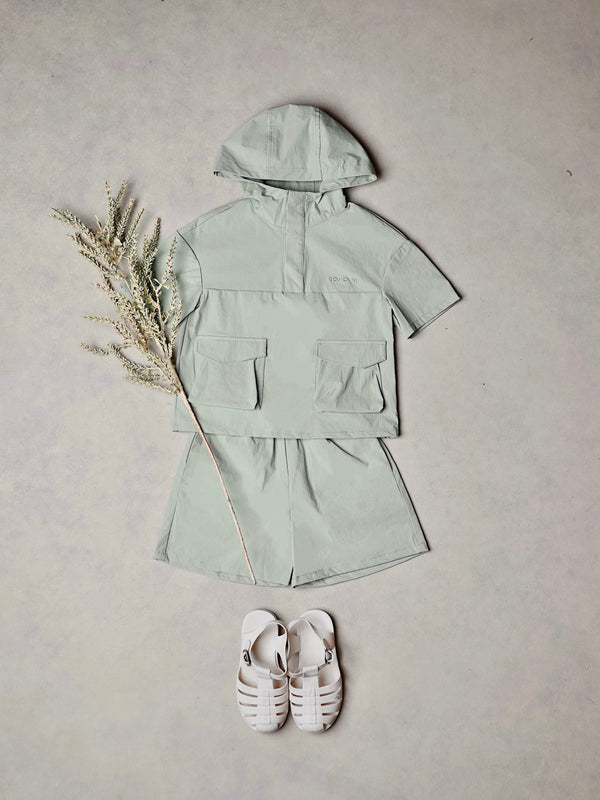 SeaShield Waterproof Hoodie & Shorts Set